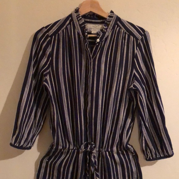 Anthropologie Trovata Ingrid Striped Jumpsuit - Picture 6 of 7